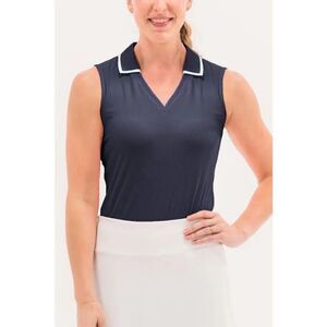 Foray Golf beyond par NWT RIB V-NECK SL POLO ATHLETIC Top Shirt XL